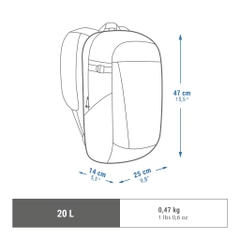 QUECHUA 20L - Arpenza NH100 Đen