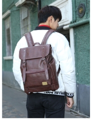 Balo Da Threebox Thời Trang Unisex TB1353