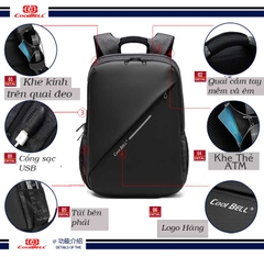 Balo Laptop Coolbell CB7007-2020 Chống Sốc Bi