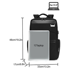 Balo Laptop 17.3 Inch Cỡ Lớn Coolbell 8257