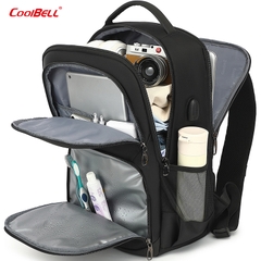 CoolBELL 8296-Balo Laptop 15.6 inch Đa Dụng,Chống Trộm,Khóa Số