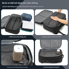Balo Du Lịch Hút Chân Không Coolbell Poso-673 Kèm Máy Hút