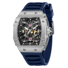 PIRATE | CAPTAIN KIDD-SILVERY WATCH (BLUE STRAP)