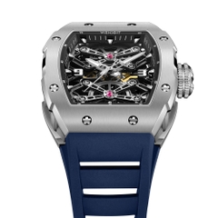 PIRATE | CAPTAIN KIDD-SILVERY WATCH (BLUE STRAP)