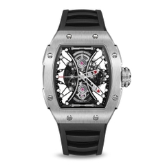 SKELETON | HOURGLASS-SILVERY WATCH