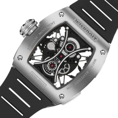 SKELETON | HOURGLASS-SILVERY WATCH