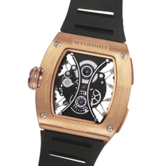 SKELETON | HOURGLASS-ROSE GOLD WATCH