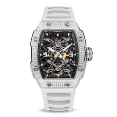 CUSTOMIZED CASE | CAPTAIN KIDD-SILVERY WATCH (WHITE STRAP)