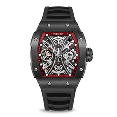 PIRATE | VIKING TOMAHAWK-RED WATCH-RED STRAP (NEW UPGRADE)