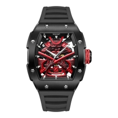 LIMITED | ARMOR-RED WATCH (BLACK STRAP)