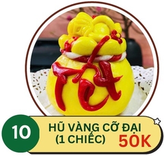 Hũ vàng cỡ đại - hộp 1c