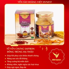 Yến chưng Đông trùng saffron