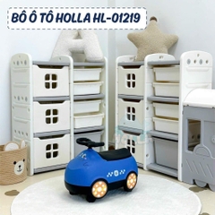 Bô Ô Tô Holla HL_01219 (Vàng _ Xanh _Hồng _ Đỏ )