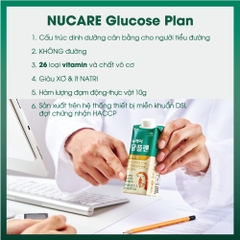 Thực phẩm bổ sung Nucare Glucose Plan 200ml