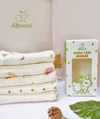 Khăn Tắm Muslin (100 x105 ) KIMMI