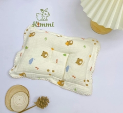 Gối  Xô Muslin  Sơ Sinh KIMMI