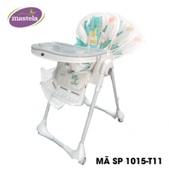 Ghế ăn dặm mastela 0619 mã 1015-T11 màu ghi khủng long