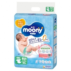 Tã dán Moony size NB62