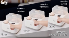 Máy tiệt trùng sấy khô tích hợp hâm sữa- Captain 1