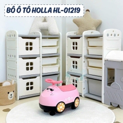 Bô Ô Tô Holla HL_01219 (Vàng _ Xanh _Hồng _ Đỏ )