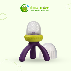Túi Nhai B.box Chống Hóc Silicone Cho Bé Màu tím