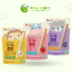 Bánh gạo hữu cơ thanh dài vị gạo truyền thống Momchoice