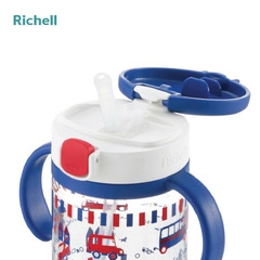 Bình Ống Hút Richell  AQ 200ml Mầu Xanh