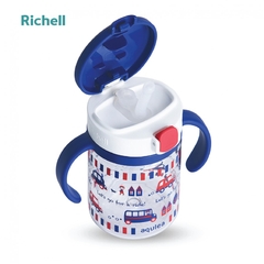 Bình Ống Hút Richell  AQ 200ml Mầu Xanh