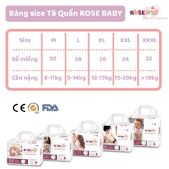 Bỉm Rose XXXL Quần