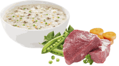 Cháo tươi baby ( bò _ đậu hà lan _ cà rốt)