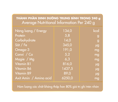 Cháo SGF Tổ Yến Cá Hồi
