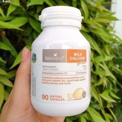 Thực phẩm BVSK BIO ISLAND MILK CALCIUM FOR KIDS