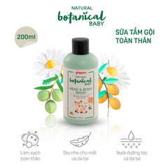 Sữa tắm Gội Natural Botanical 200 ml