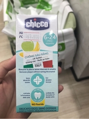 Kem đánh răng Chicco hương chuối-táo 6M+