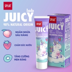 SPLAT JUICY LAB KEM ĐÁNH RĂNG TỰ NHIÊN DREAM BERRIES CHO TRẺ EM 80g