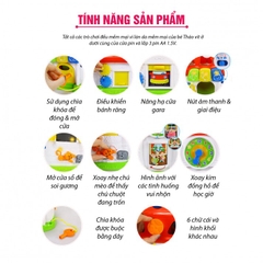 ngôi nhà thả hình khối có nhạc winfun