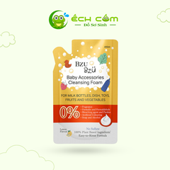 BZU BZU Baby Accessories Cleansing Foam (Lemon) 400ml /Nước Rửa Bình Tạo Bọt Hương Chanh BZU BZU - 400ml