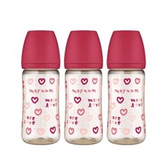 Bình Sữa  Moyuum Tim Đỏ 270ml