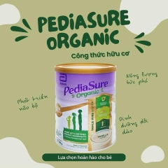 Sữa Pediasure Úc Organic  Vị  vani  800 g