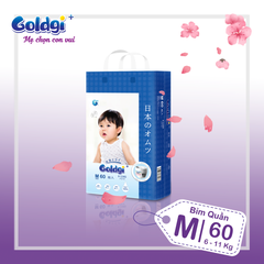 Bỉm Quần Goldgi Baby Pant Size M