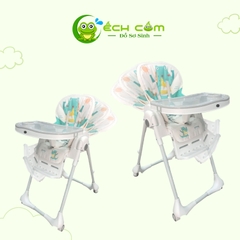 Ghế ăn dặm mastela 0619 mã 1015-T11 màu ghi khủng long