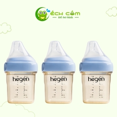 Hộp 2 Bình sữa Hegen PPSU 150ml và núm ti dành cho bé từ 1-3 tháng tuổi, hộp 2 bình , 2 núm ti (1 bình )