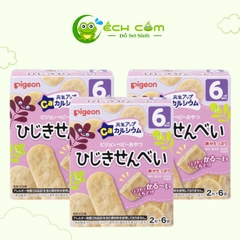 bánh ăn dặm pigeon 6+vị rong biển