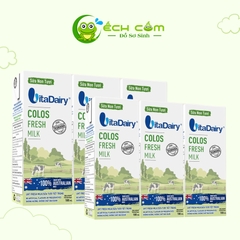 Sữa Non tươi Vitadairy Colos Fresh Milk180 ml  (  Lốc 3  Hộp )