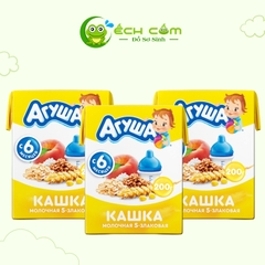 Sữa Ngày Ngũ Cốc Vị Đào Agusha 200ml