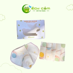 Hộp 6 Khăn Sữa Muslin ( 27x27 cm  ) KIMMI