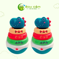 Lật Đật Kết  Hợp Vòng Xúc xắc  Xếp Chồng  Toyshouse  HE0298