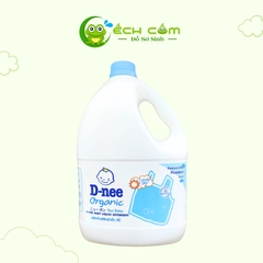 Nước giặt quần áo em bé D-nee xanh 3L