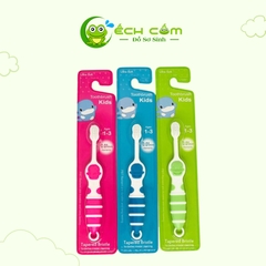 KU1127_BÀN CHẢI RĂNG CHO BÉ TỪ 1-3 TUỔI BẰNG NHỰA PBT (KT: 15X3 CM), NHÃN HIỆU: KU.KU DUCKBILL