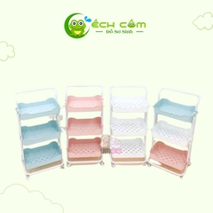 Kệ 3 Tầng Đa Năng  UMO (  3 Màu_  Hồng _Xanh _Trắng ) UM_0988